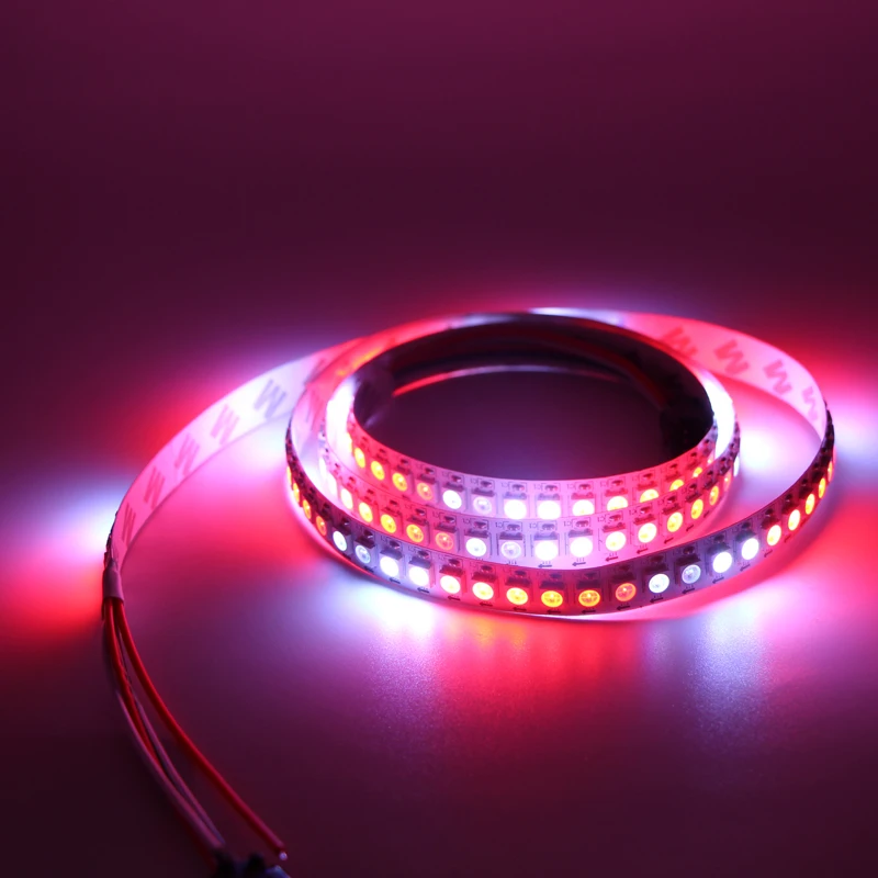 5 в 1 м Светодиодная лента 5050 RGB WS2812 2812B 30 светодиодов 60 Водонепроницаемая IP30 IP65