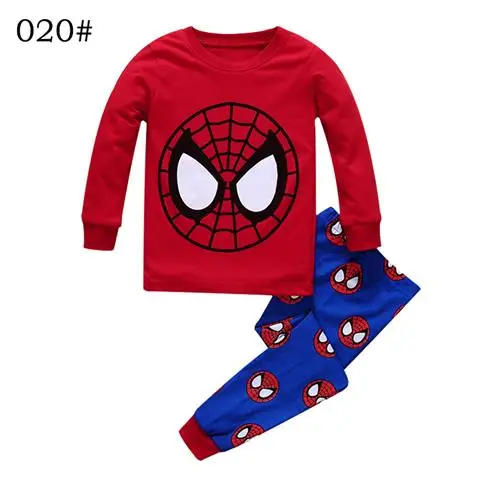 color at picture Новые пижамные комплекты для мальчиков и девочек vetement enfant fille детские рождественские пижамы Детская Хлопковая одежда для сна рождественские пижамы для детей - Цвет: color at picture
