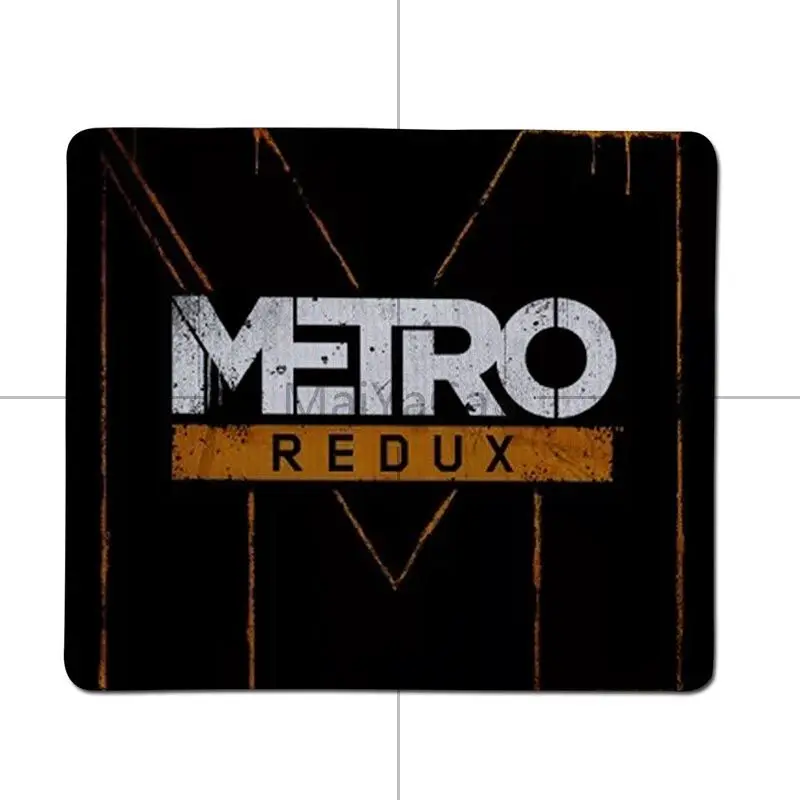 MaiYaCa Metro Exodus ноутбук компьютерный коврик для мыши резиновый большой размер игровой коврик для мыши - Цвет: Lock Edge 25x29cm