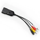 Full HD RCA AV-HDMI конвертер адаптер мини композитный CVBS к HDMI AV2HDMI аудио конвертер