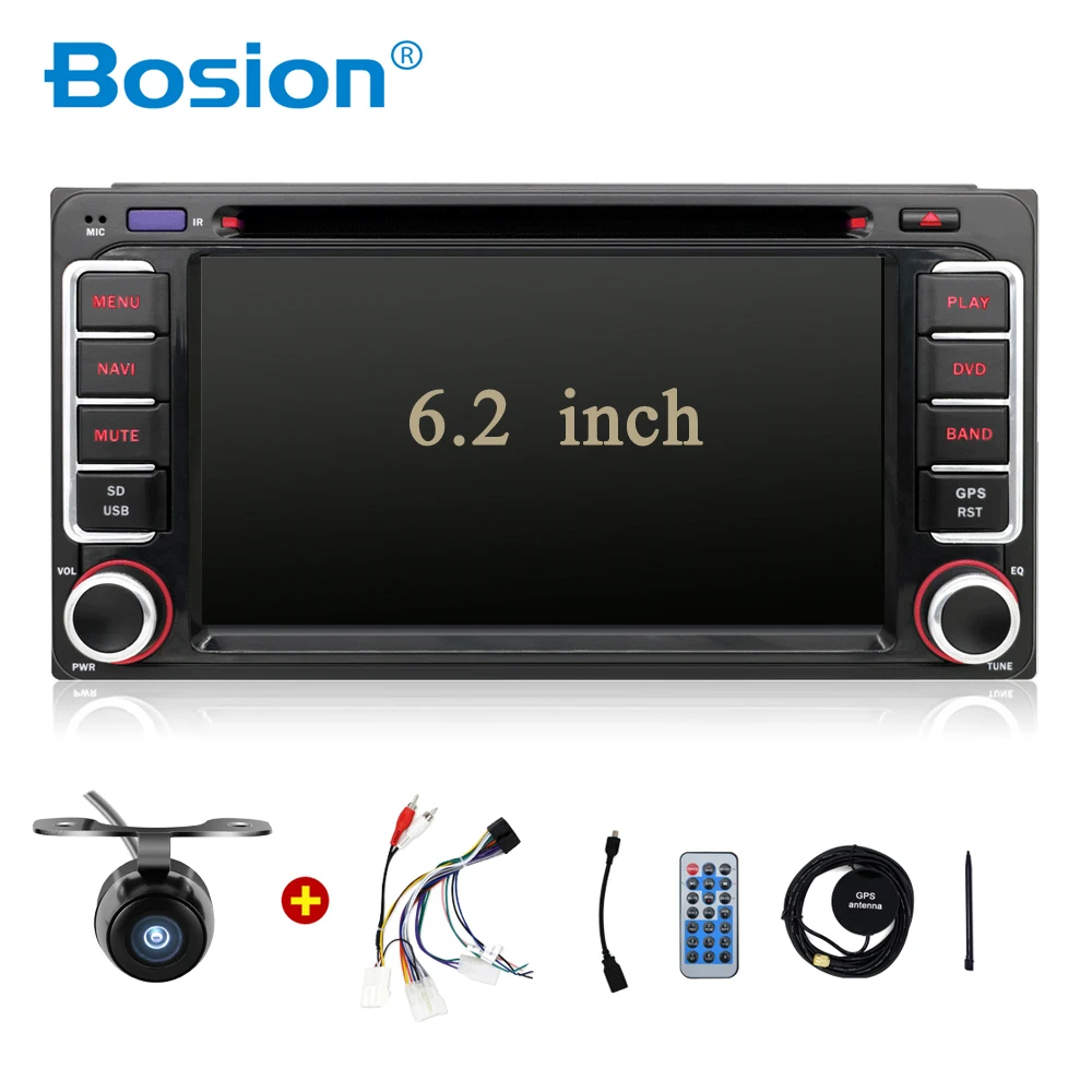 Bosion 2 din Автомобильный dvd плеер для Toyota Corolla Hilux Rav4 Terios мультимедийный стерео gps