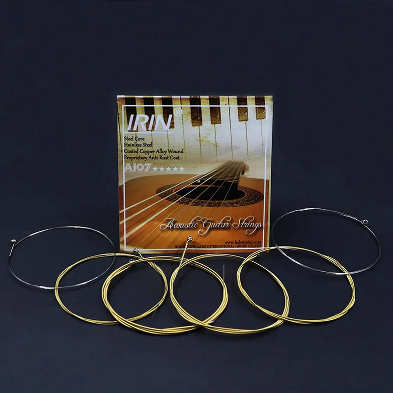 

6 pcs/ Set Strigning For Guitarra Bass Parts & Accessories Strings for Acoustic Guitars Guitar String