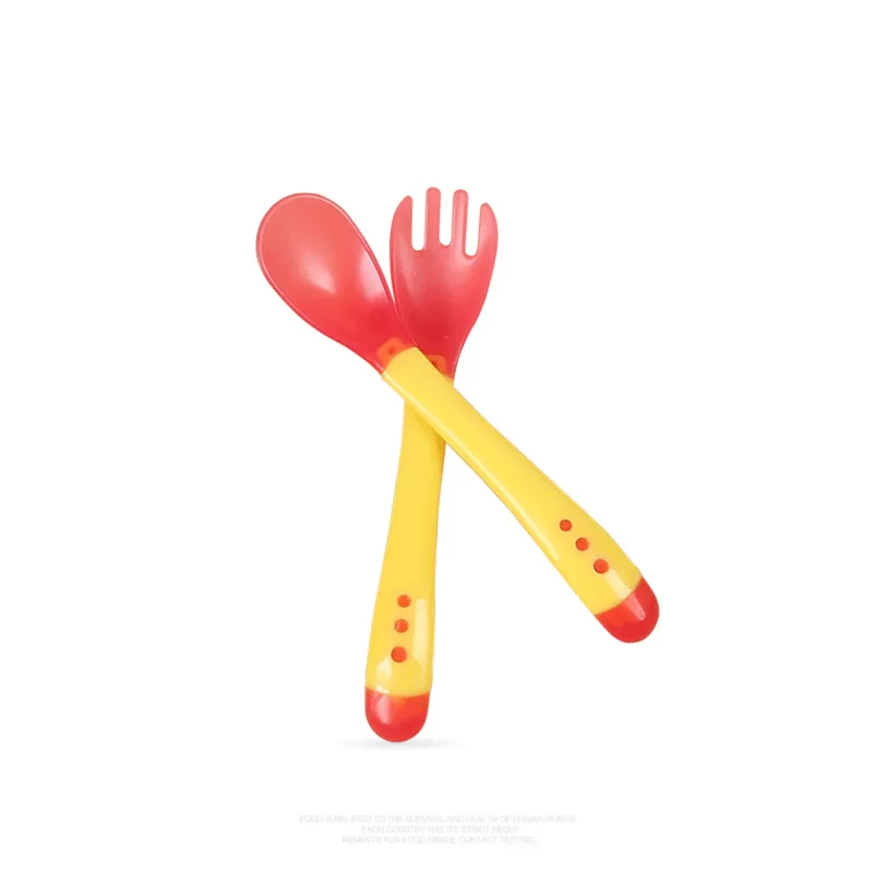 yellow spoon and for Детская силиконовая тарелка, Детская миска и тарелка силиконовая для кормления малышей, миска, Детские силикагелевые тарелки, детская посуда - Цвет: yellow spoon and for