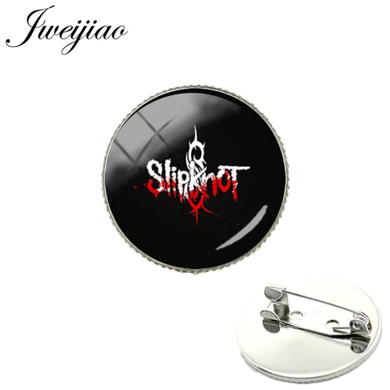 SL94 JWEIJIAO,, рок-группа, My Chemical Romance, броши, Slipknot, музыкальная группа, булавки для модных мальчиков и девочек, сумка, украшение одежды SL100 - Окраска металла: SL94