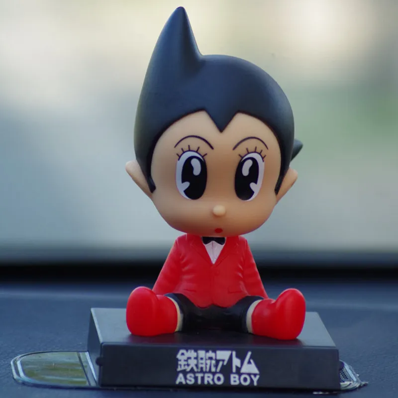 Аниме мультфильм Astro Boy Wacky Wobbler модные Автомобильные украшения ПВХ фигурки