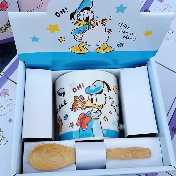 Лило Ститч 626 утка микки любовь чип N' ALE Chipmunk керамическая кружка кофейная кружка чашка подарок на день рождения с коробкой