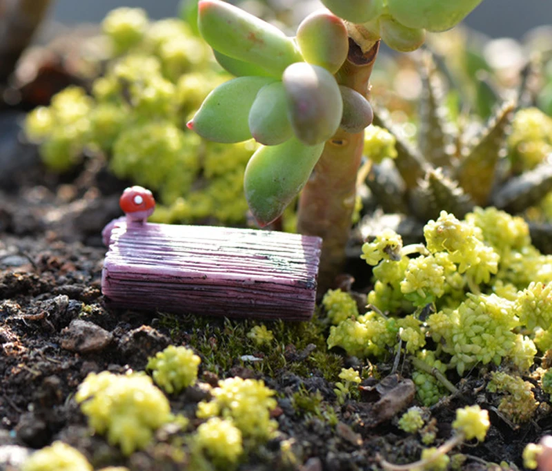 2 шт. грибной стул пень карликовые деревья декоративный волшебный сад миниатюры