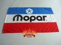 for mopar red white blue flag 3x5 ft banner 100d polyester flag brass grommets