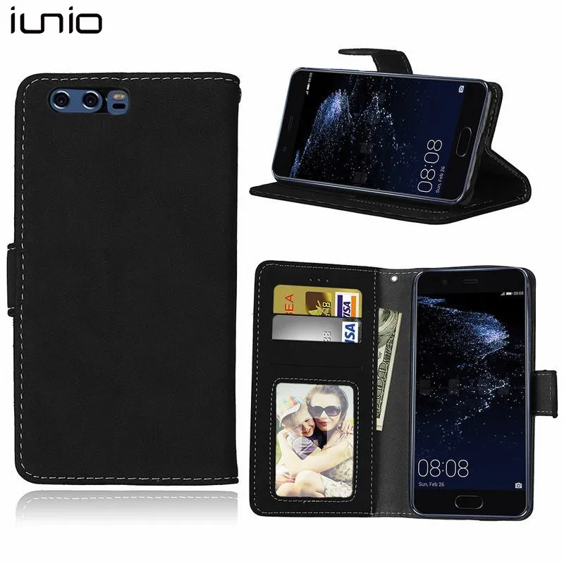 Флип чехол бумажник для Huawei P7 P8 p9 P10 плюс Y3 Y5 II Lite 2017 Coque оригинальный Элитный бренд