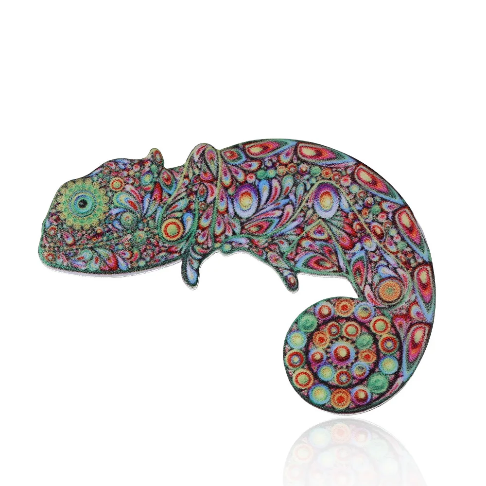 Новинка эмалированная булавка в виде животных овцы кота дракона лошади|acrylic brooch