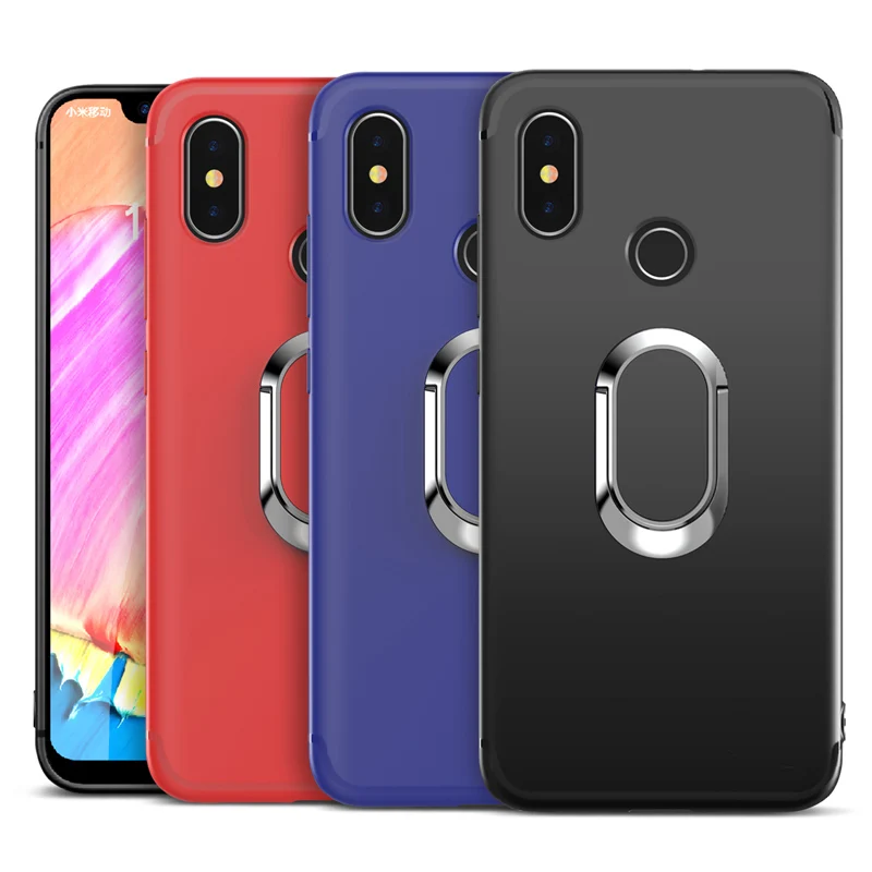 Чехол MPLSBO для xiaomi mi8 роскошный мягкий чехол из ТПУ с адсорбционным кольцом Mi 8
