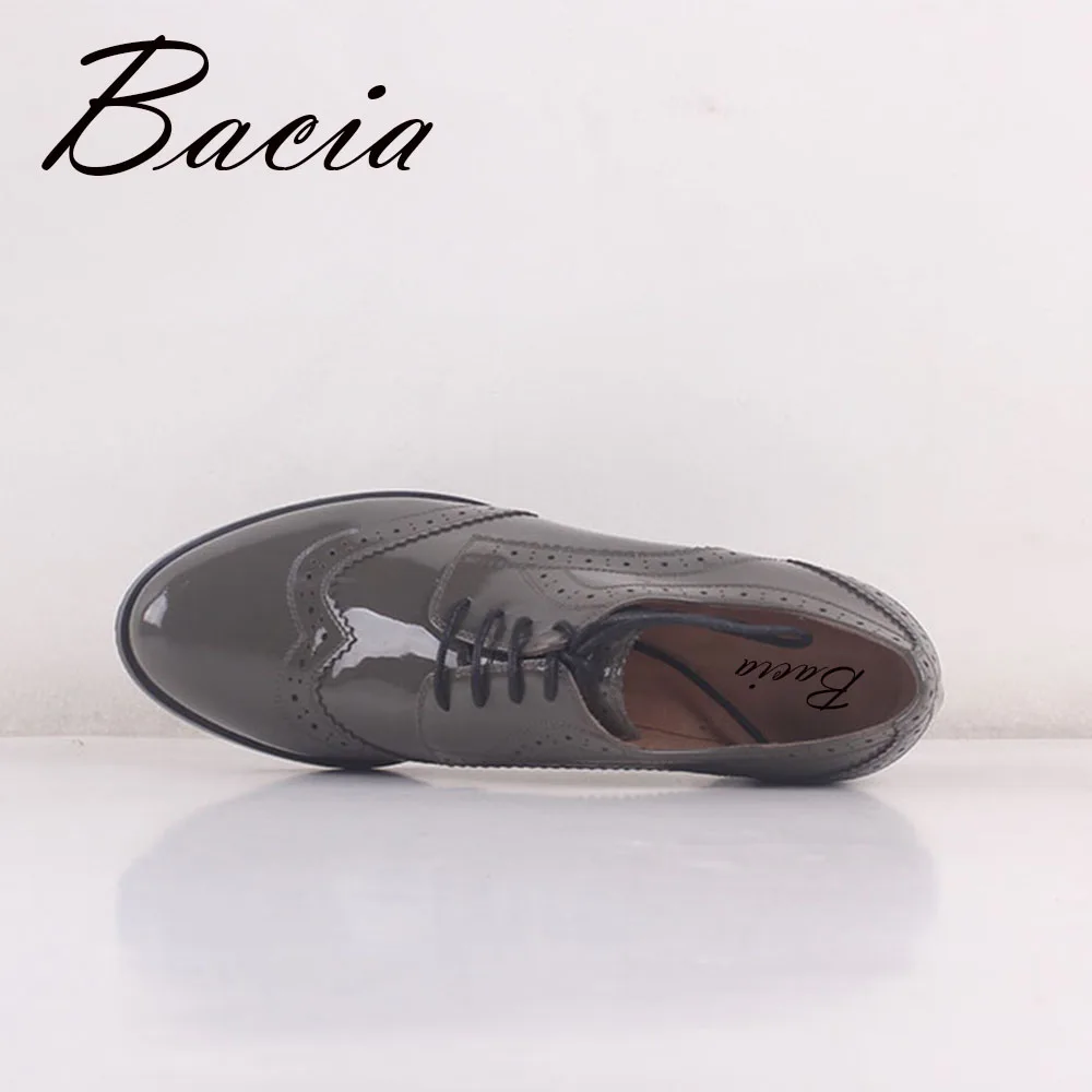 Bacia/2018 г. женские туфли-лодочки высокого качества из натуральной кожи на толстом