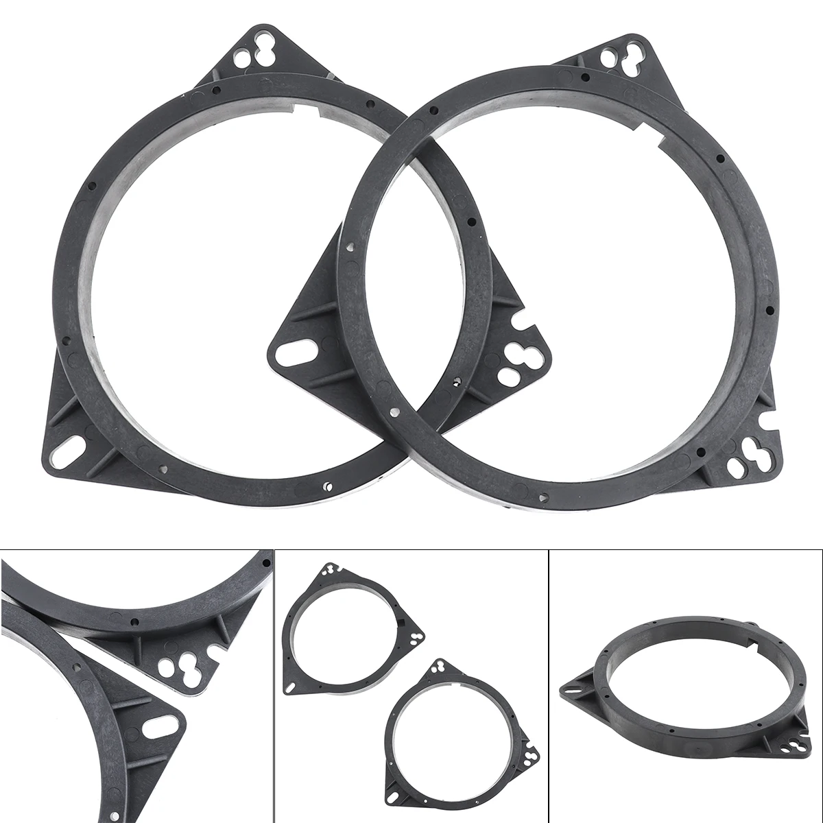 

2Pcs/Lot Speaker Gasket Solid Washer Adapters Brackets Speaker Mounts Plates for Nissan Toyota Cars Vehicle Waterproof