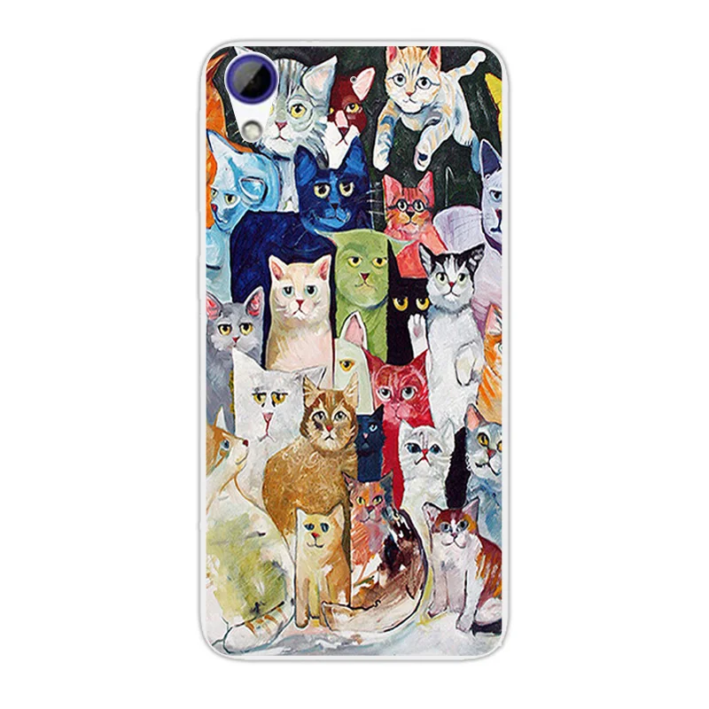 Для htc 628 чехол для htc Desire 628/htc Desire 628 Dual Sim чехол 5," Dif Cat Дизайн Прозрачный мягкий ТПУ протектор Тонкий чехол
