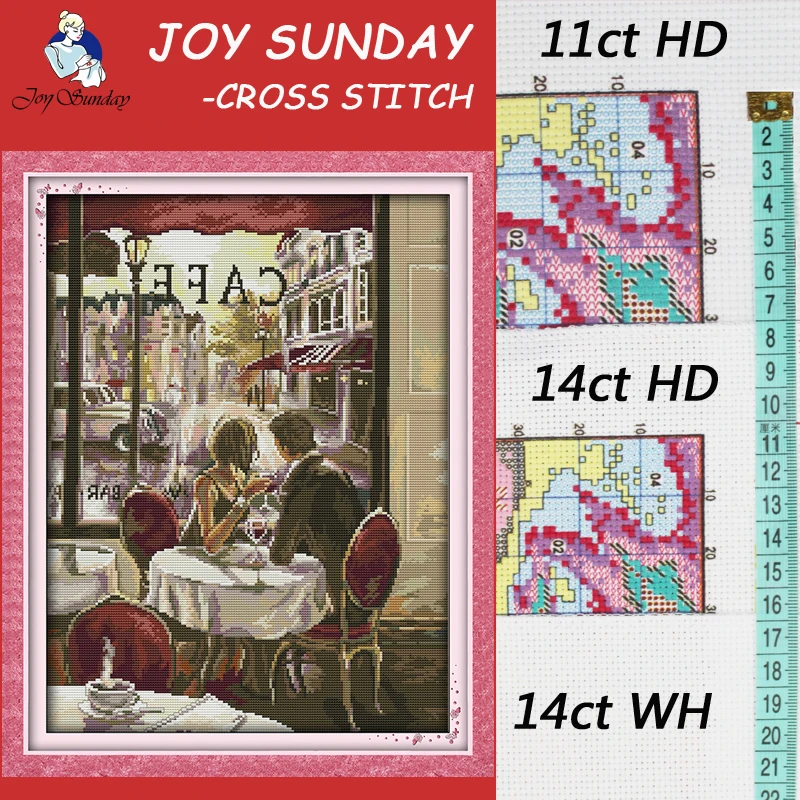 Набор для вышивки крестиком JOY SUNDAY набор рукоделия DMC крестиком|joy sunday|cross stitchset for
