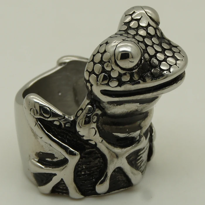 Мужчины/Мальчик Тяжелая яркая лягушка Рокки Байкерская фотография|Кольца| |