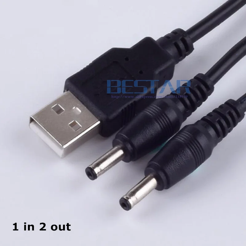 USB штекер для DC 3 5 1 35 мм разъем в 2 out & 4 6 dc 5*1 2A зарядка от питания контактный кабель