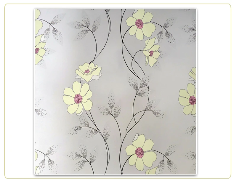 Новинка 2020 золотистая пленка для окон с цветочным узором непрозрачная матовая