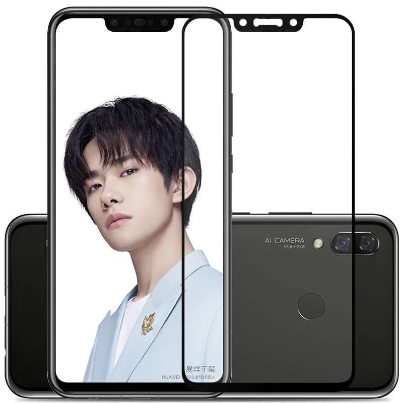 Стекло для Huawei Nova 3 закаленное стекло пленка 9H HD полное покрытие Защита экрана |