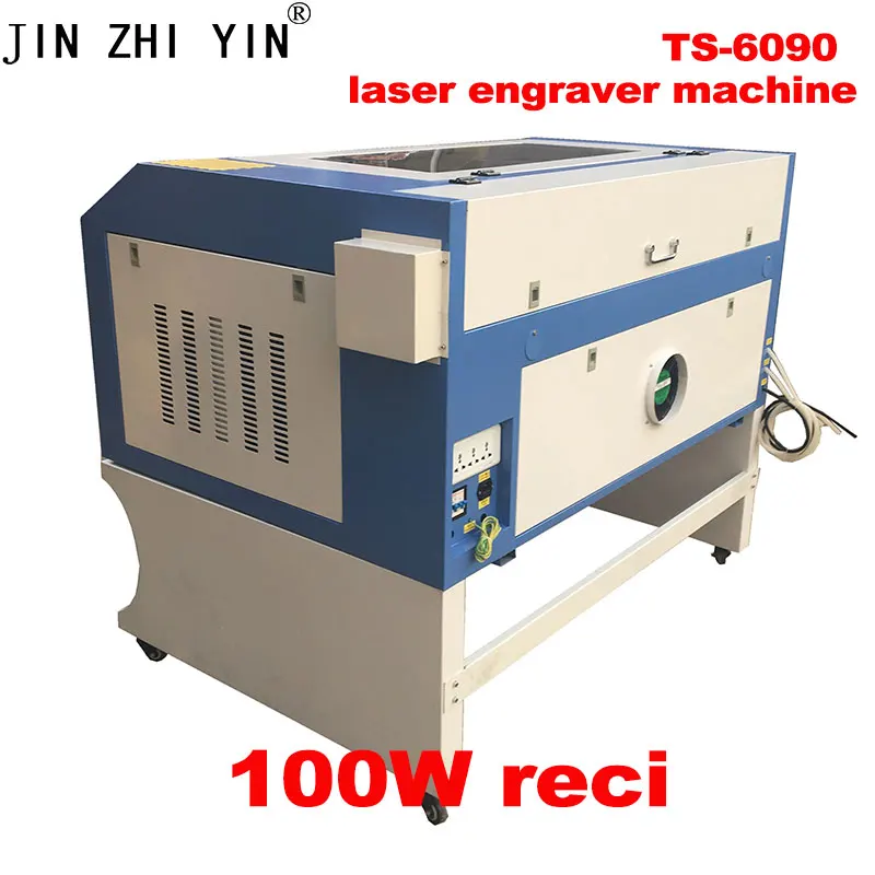 6090 100Wre ci лазерный гравировальный станок 900*600 мм Co2 режущий с вертикальной