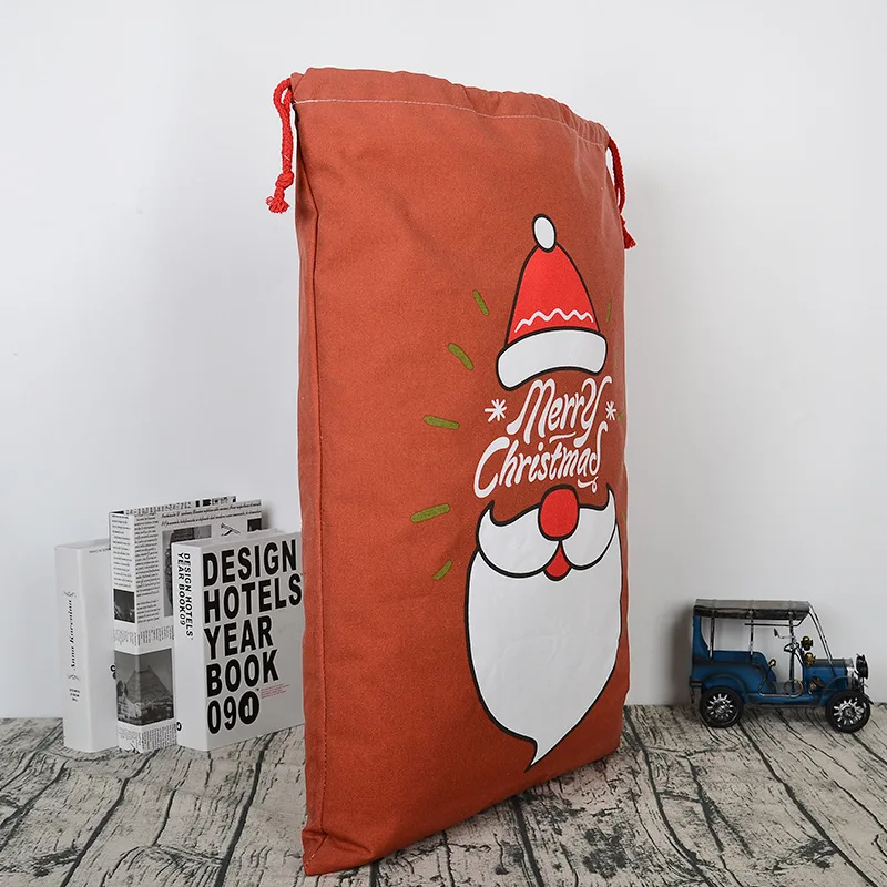2018 Новое поступление подарок при покупке! Сумка Kerst 15 Stijlen Rode шнур холст Санта Зак