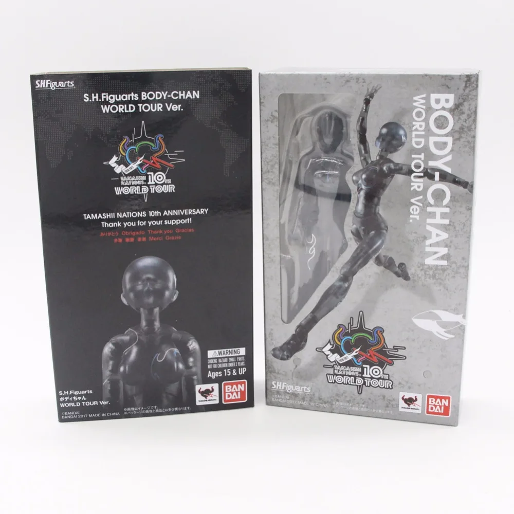 World Tour 1 шт. BODY KUN + CHAN Base BJD черный прозрачный цвет Ver. ПВХ экшн фигурка Коллекционная