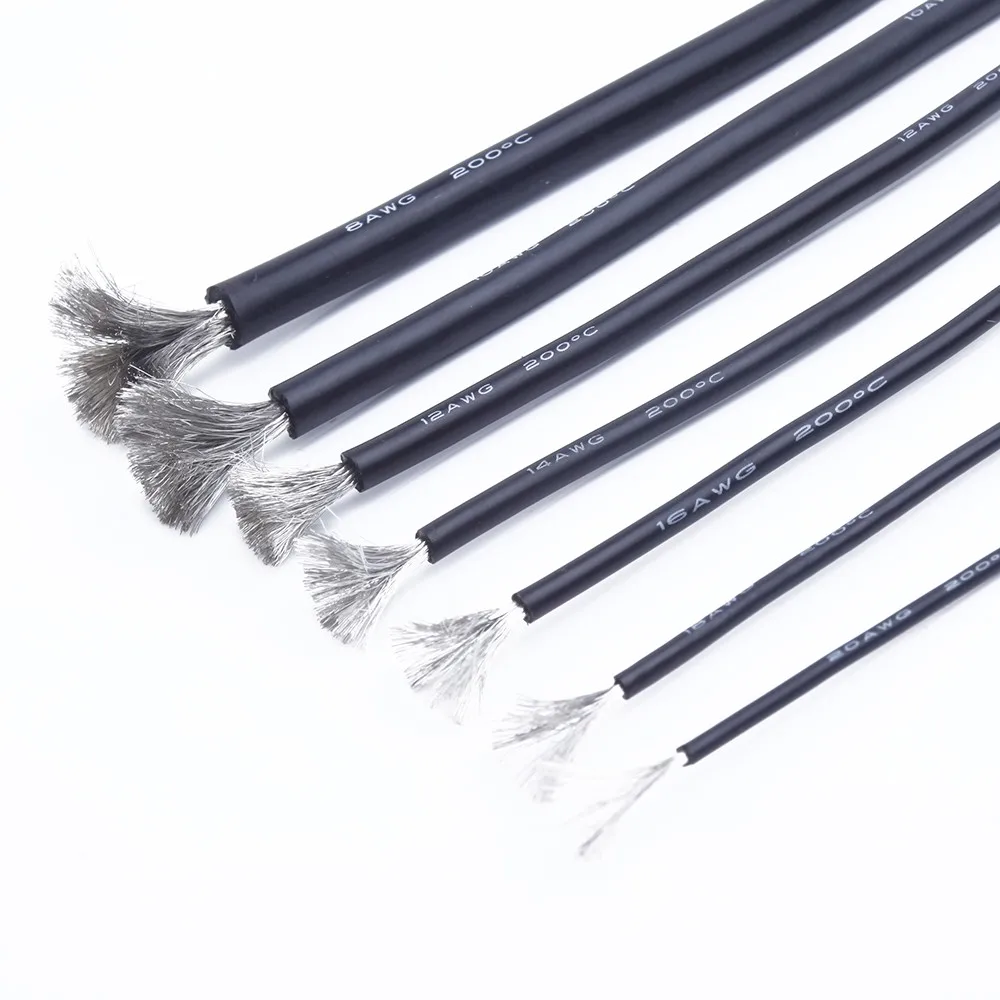 

Силиконовая проволока 14 AWG 14AWG, 10 метров