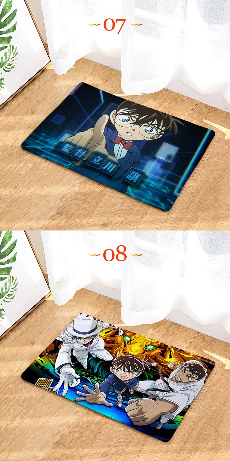 IVYYE Detective Conan индивидуальные аниме декоративный коврик домашние ковры мультяшный коврик коврики на пол для спальни банные плюшевые коврики Коврик