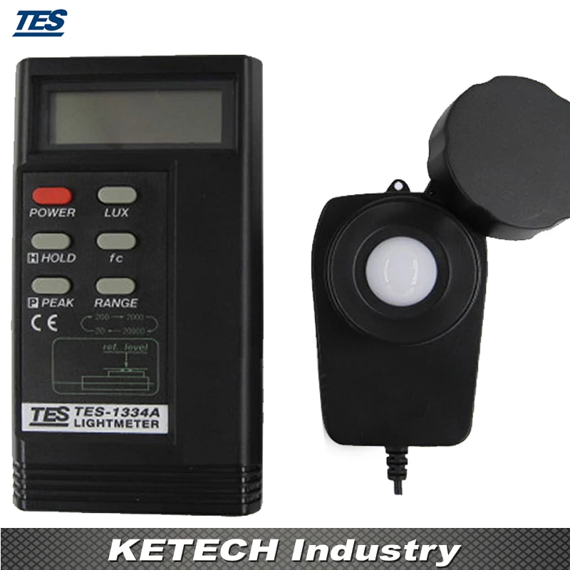 Портативный Измеритель освещенности цифровой измеритель люкс TES1334A|lux meter|lux digital