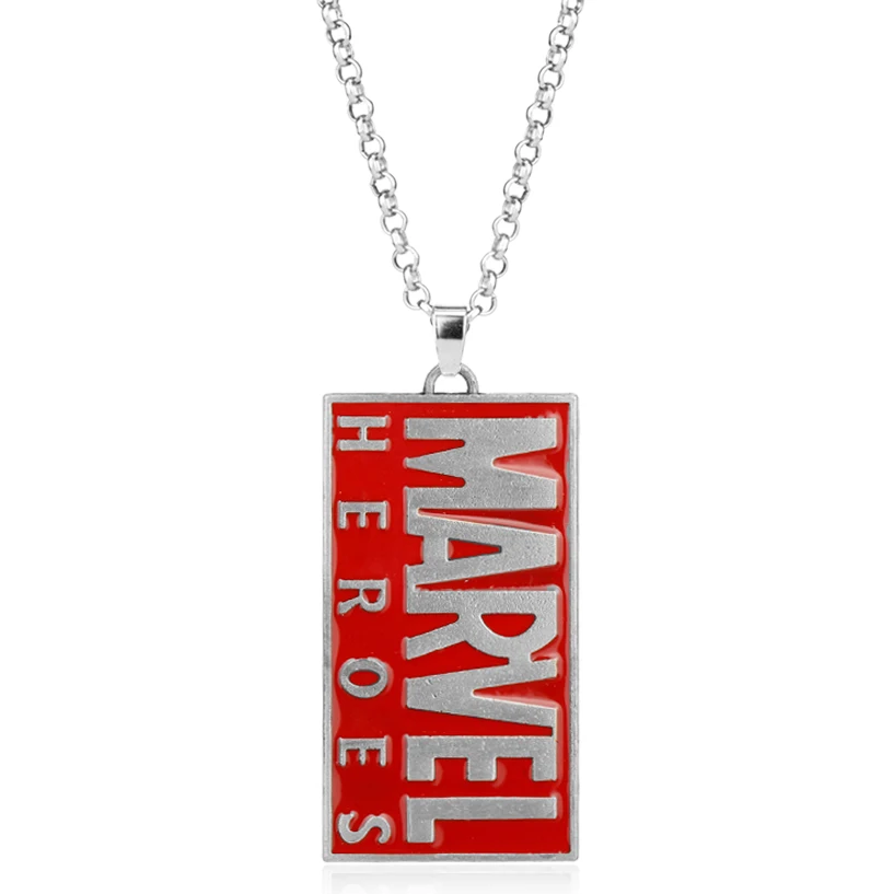 670 sliver Серия Marvel, ожерелье Мстители 3, Бесконечная война, классический супергерой, Человек-паук, кулон, ожерелье s для мужчин, женщин, фанатов, Прямая поставка - Окраска металла: 670 sliver