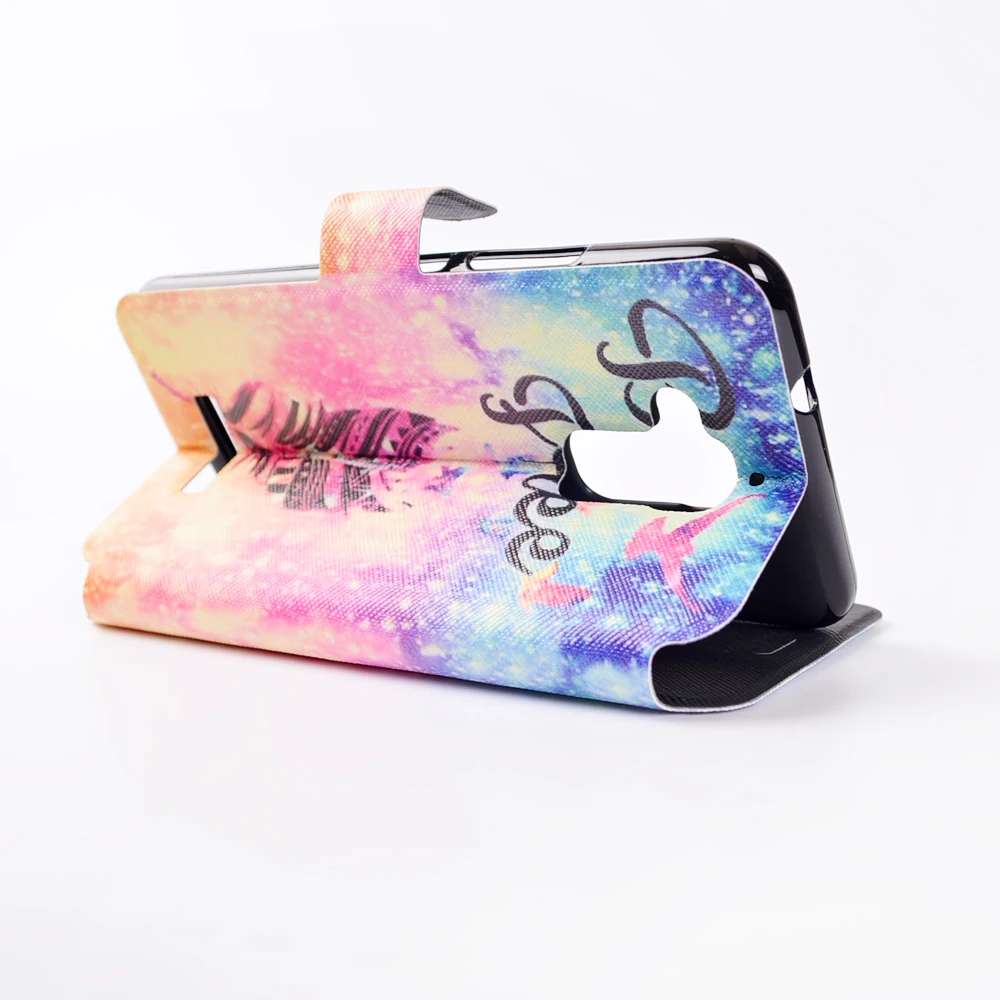 Новые Приходят Печати Dreamcatcher башня PU Leather Case For Asus Zenfone 3 Макс ZC520TL 5.2 дюймов Флип