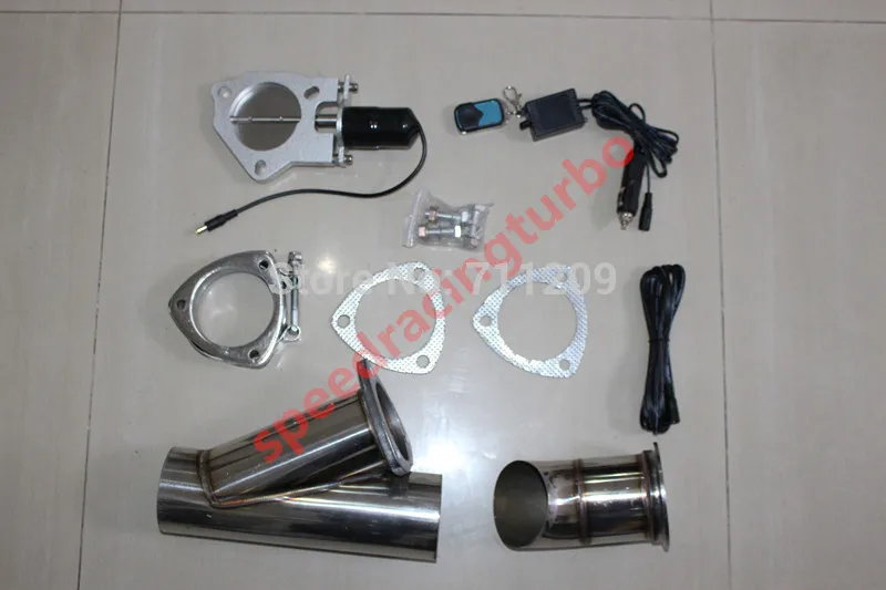 

2.25"/57mm ELECTRIC EXHAUST CATBACK/DOWNPIPE CUTOUT/E-CUT OUT VALVE SYSTEM KIT