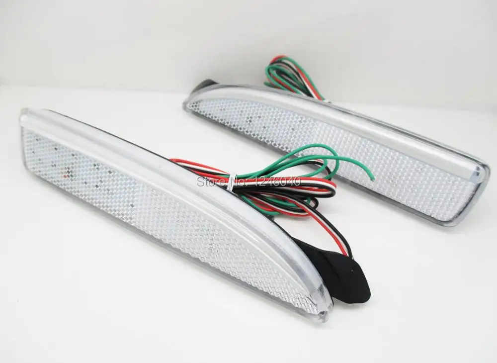 Crystal lens Rear reflector bumper light brake turn signals fog reverse lamp for Mazda3 2014~ Mazda5 2013~ Mazda6 ATENZA | Автомобили и