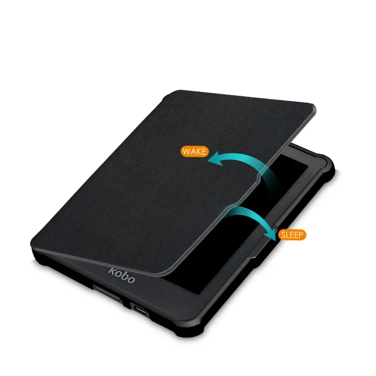 Новые печатные Задняя накладка чехла из ТПУ для kobo Clara N249 Clear HD 6," Электронная книга Смарт Магнитная Защитная крышка+ плёнки стилусы