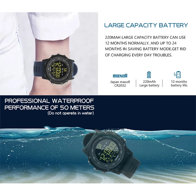 Bluetooth EX17 водонепроницаемые смарт часы reloj inteligente мужские спортивные носимые