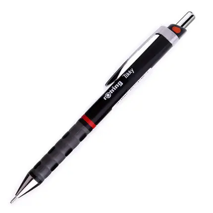 Немецкий механический карандаш rotring tikky 0,35& 0,5& 0,7& 1,0 студенческий карандаш для рисования Tikky 1 шт./лот - Цвет: as picture 1pcs