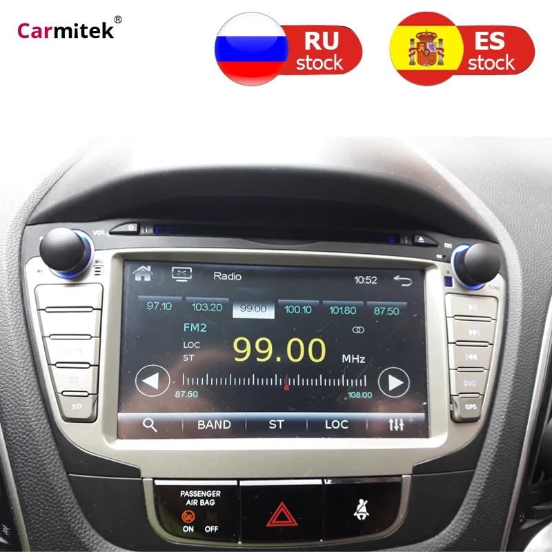 2 din автомобильный Dvd мультимедийный плеер радио для Hyundai TUCSON IX35 2009 2010 2011 2012 2013 GPS