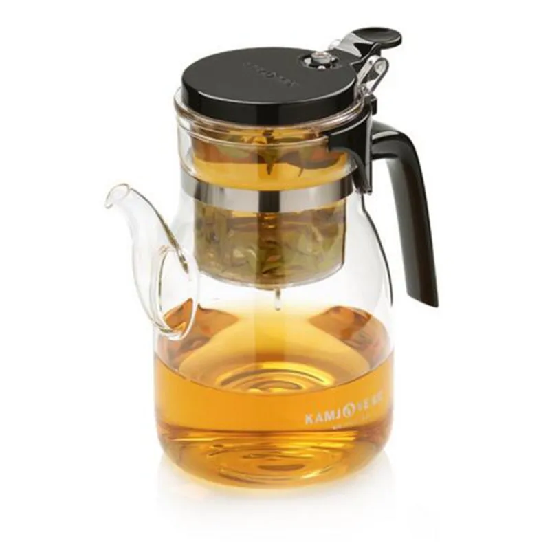 

Free Shipping Kamjove k-208 Tea Cup 900ml Tea Pot Elegant Cup Glass Tea Set Glass Cup