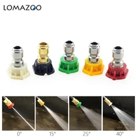 1pc easy quick connector car washing nozzle metal jet lance nozzles car washing nozzles spray tip 1 2 household portable washing