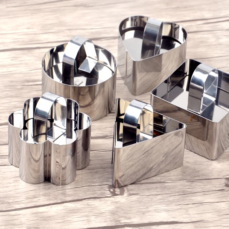 

Mini stainless steel mousse ring/Baking mould / Cheese cake mold kitchen tool