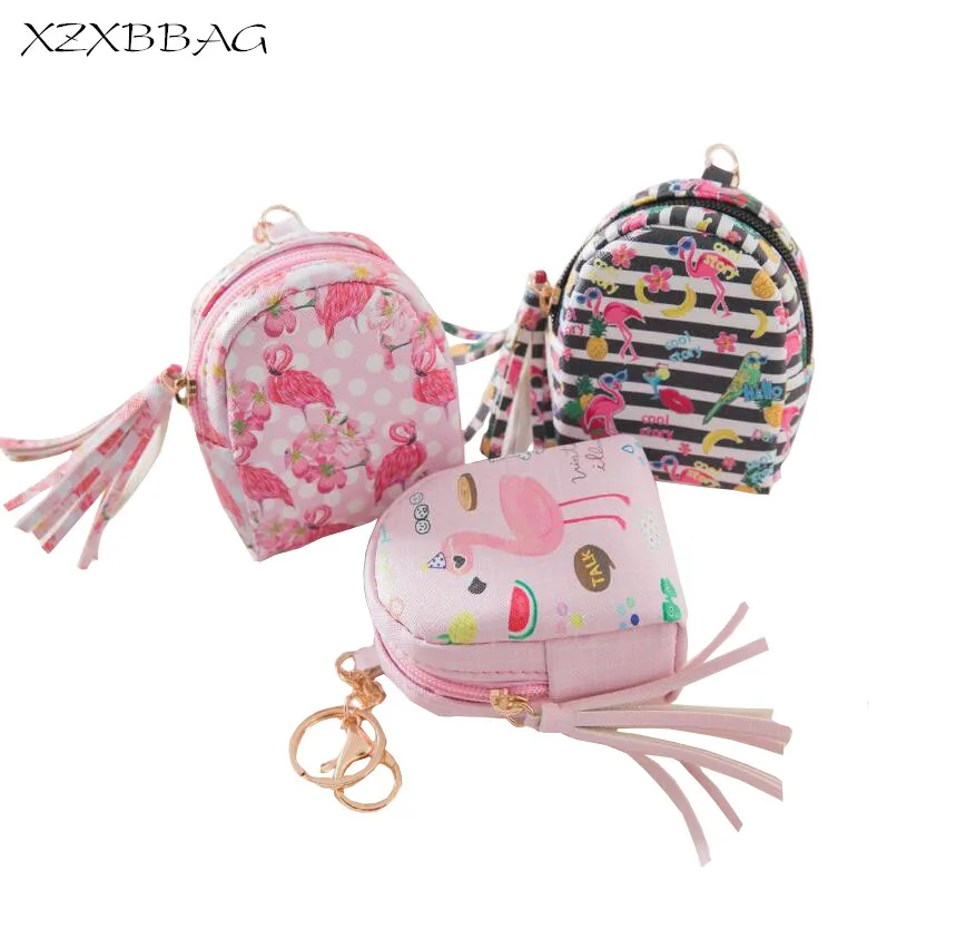 XZXBBAG Фламинго кошелек для мелочи из искусственной кожи женщин 2018 новый маленький