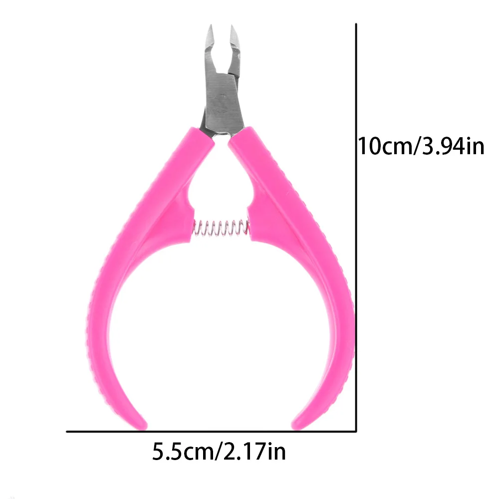 1 шт. новые профессиональные щипчики для кутикулы кусачки из нержавеющей стали