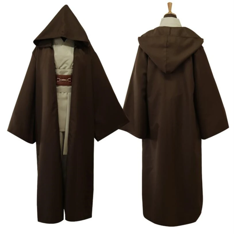 Звездные войны, рыцарь-джедай, Obi Wan Kenobi, костюм для косплея, комплект плащей