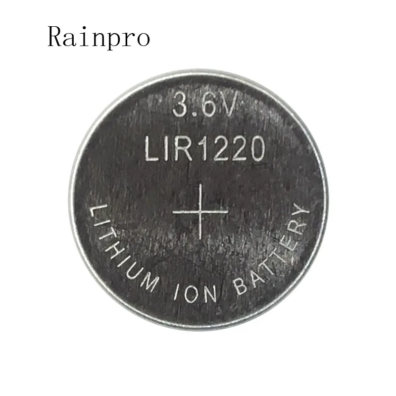 Rainpro 5 шт./лот LIR1220 1220 3 6 В литиевая батарея для зарядки хорошего качества.|button