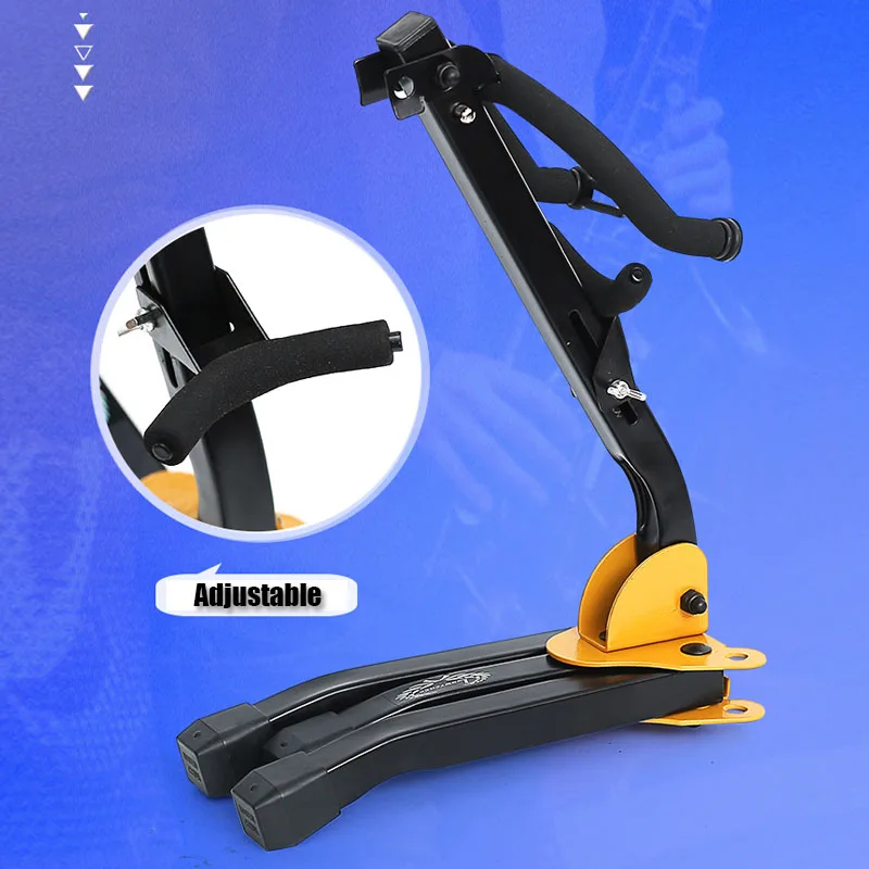 

Sax Holder Portable Foldable Metal Leg Tripod Stand Detachable Holder Bracket for Alto Saxophone Accessories High Quality Stand