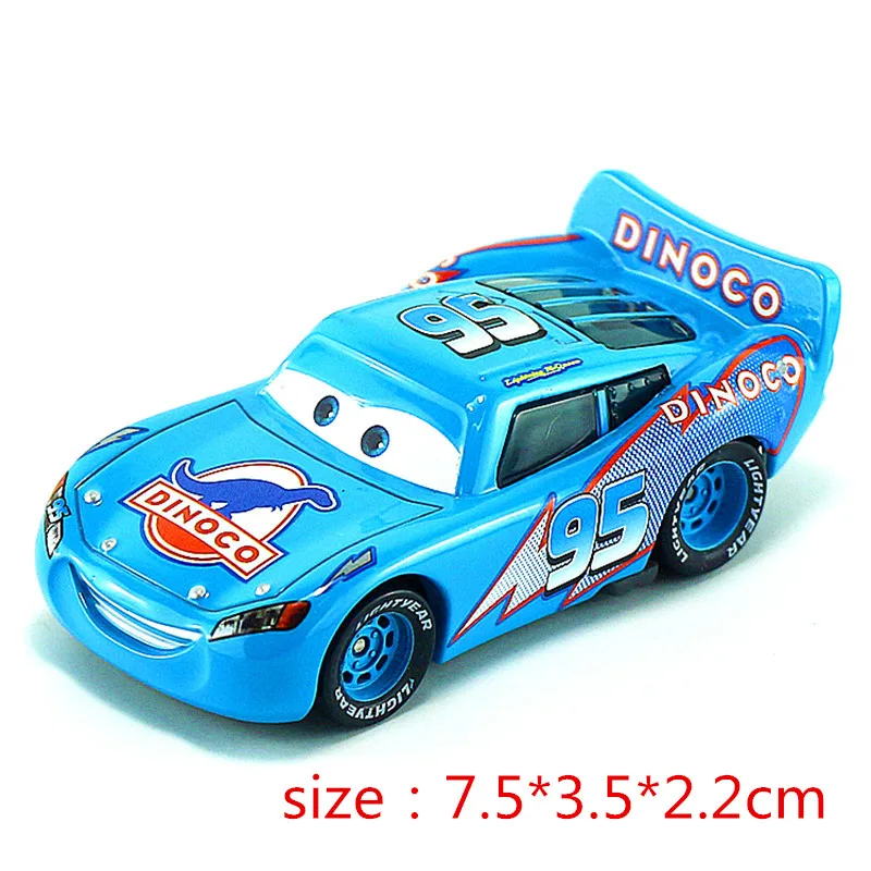 Disney тачки из сплава, модель автомобиля, игрушечный автомобиль 1:55, фиолетовый holly Luigi Lightning McQueen Чико Хикс doc Hudson его друзья