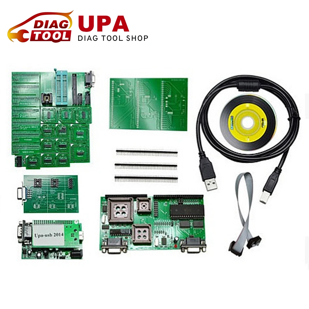 Высокое качество УПА USB V1.3.0.14 С Полный Адаптеры с 2014 Шт зеленые бесплатная