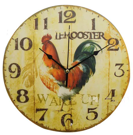 2016 настенные часы в европейском стиле большие арт винтажные креативные