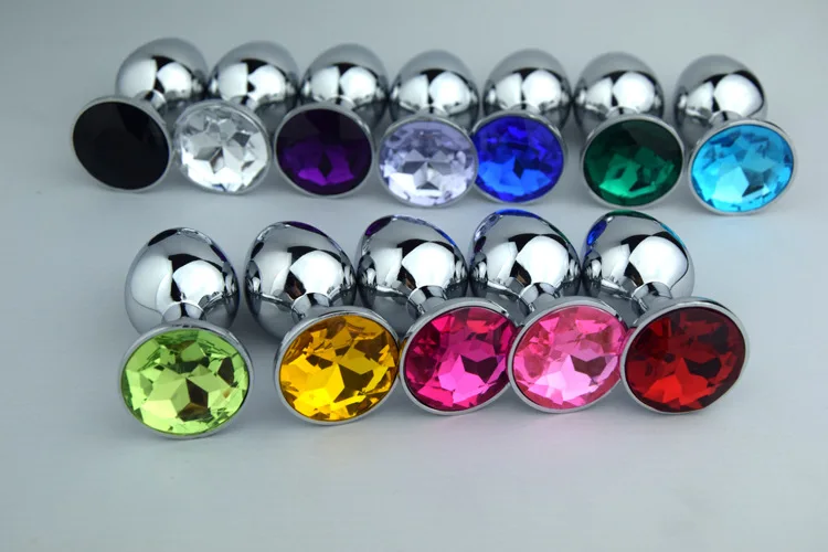 Оптовая продажа 10 шт./лот Металл Мини Анальные игрушки Нержавеющая сталь