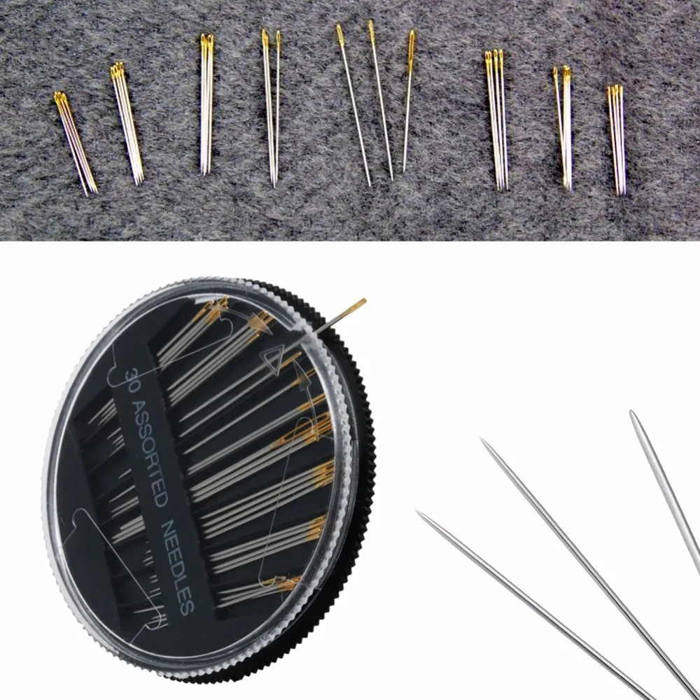 L10930PCS Ассорти ручные швейные иглы вышивка Pin Mending ремесло одеяло шить чехол|quilt store
